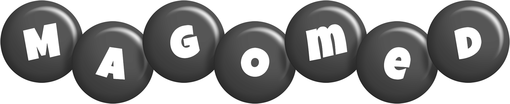 Magomed candy-black logo