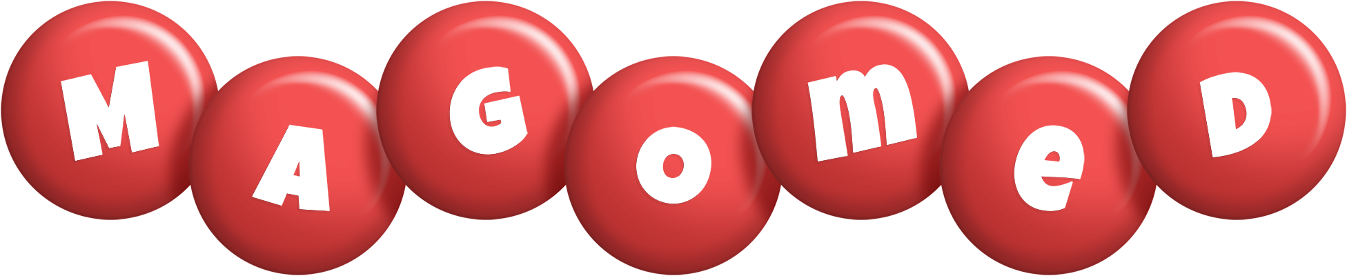 Magomed candy-red logo