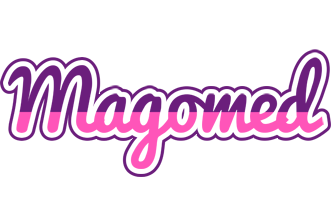 Magomed cheerful logo