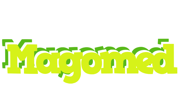 Magomed citrus logo
