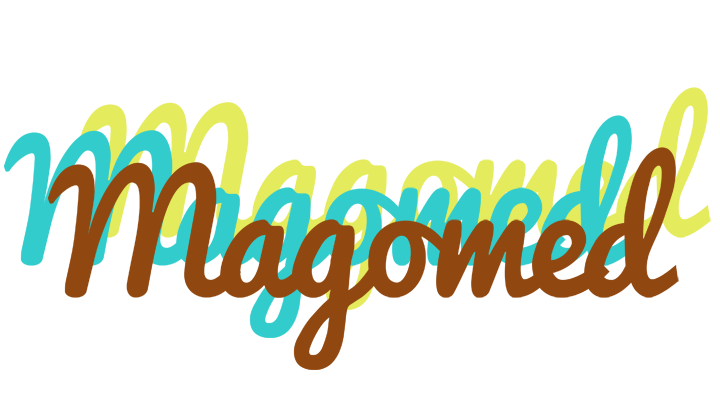 Magomed cupcake logo