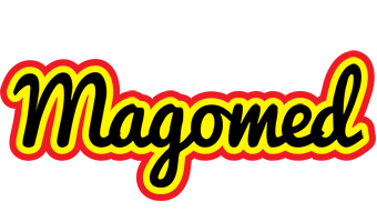 Magomed flaming logo