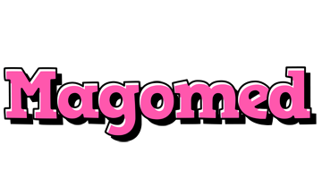 Magomed girlish logo