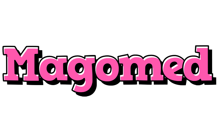 Magomed girlish logo