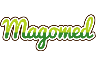 Magomed golfing logo