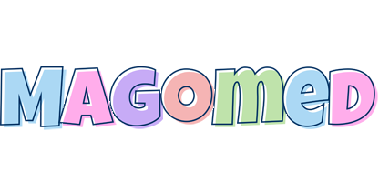 Magomed pastel logo