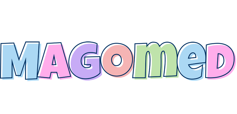 Magomed pastel logo