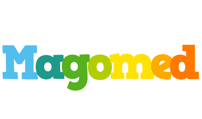Magomed rainbows logo
