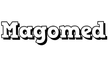 Magomed snowing logo