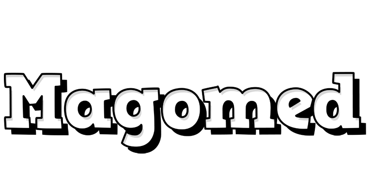 Magomed snowing logo