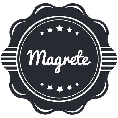Magrete badge logo