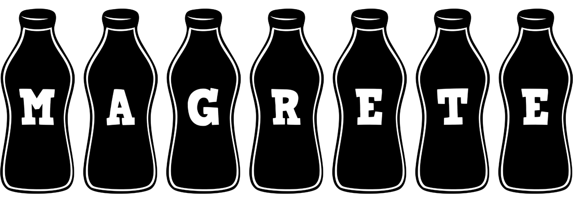 Magrete bottle logo