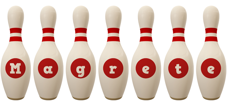 Magrete bowling-pin logo