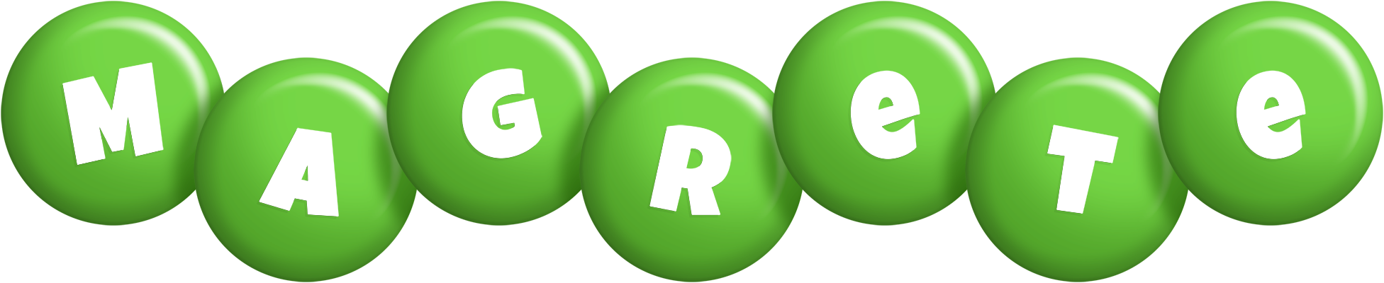 Magrete candy-green logo