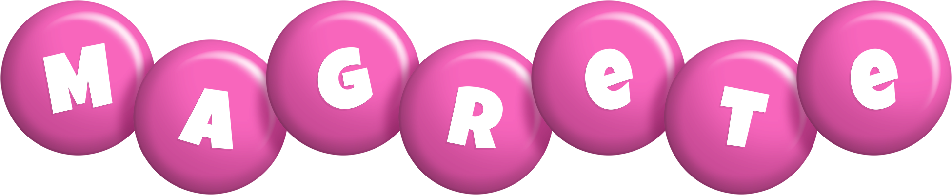 Magrete candy-pink logo