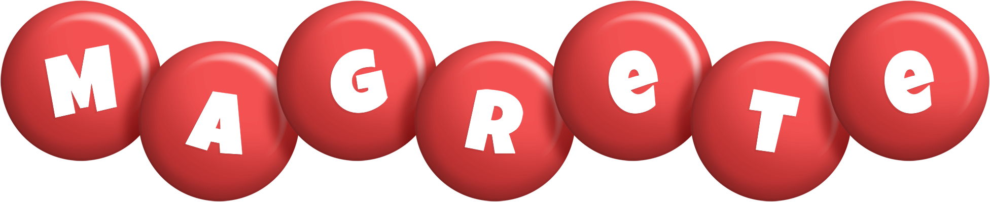 Magrete candy-red logo