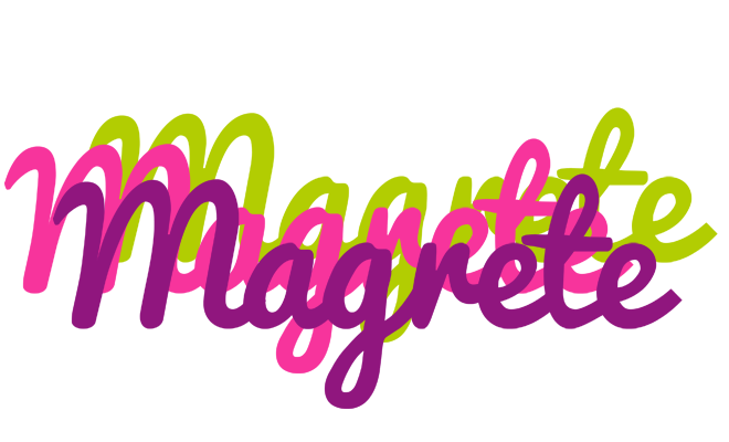 Magrete flowers logo