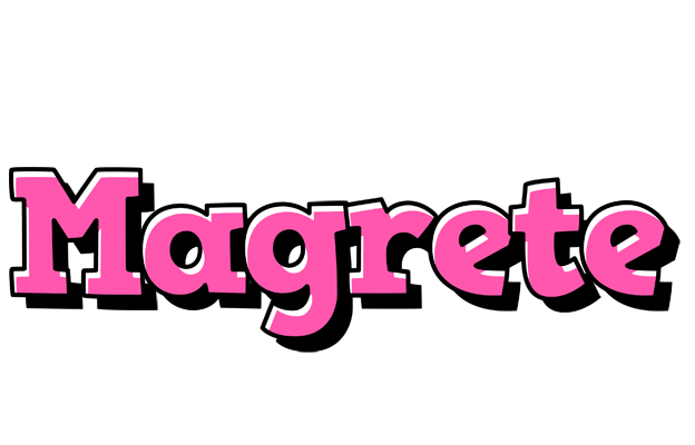 Magrete girlish logo