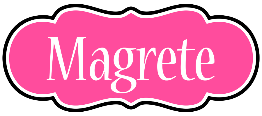 Magrete invitation logo