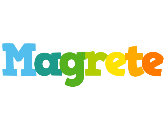 Magrete rainbows logo