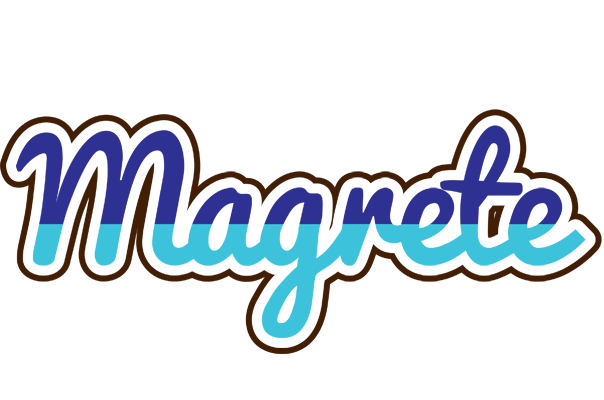 Magrete raining logo