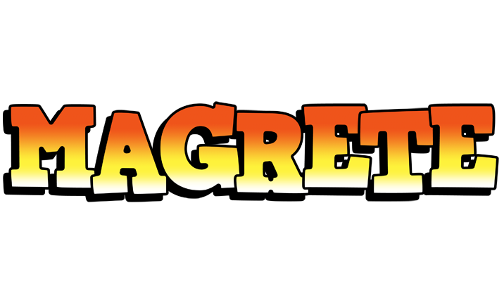 Magrete sunset logo