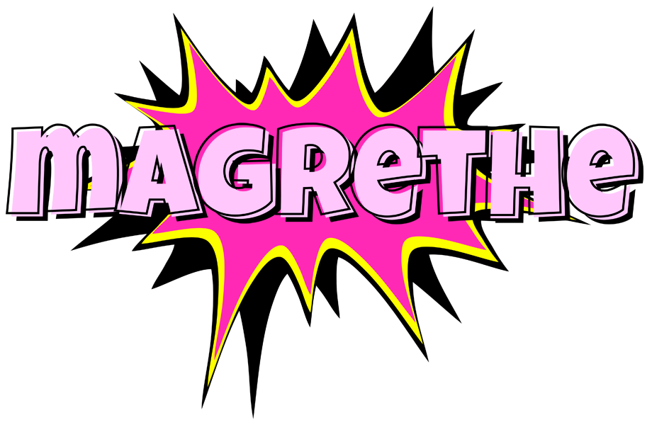 Magrethe badabing logo