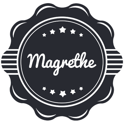 Magrethe badge logo