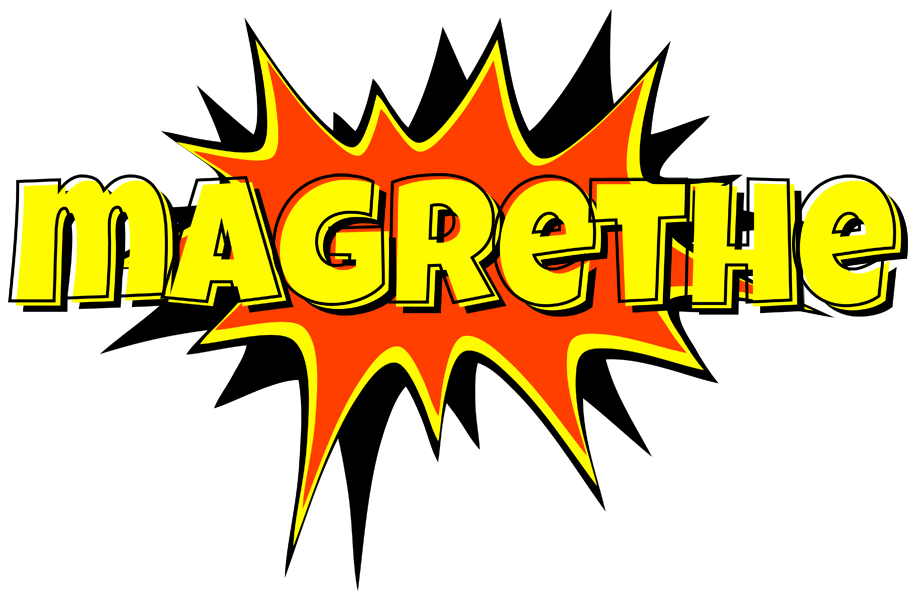 Magrethe bazinga logo