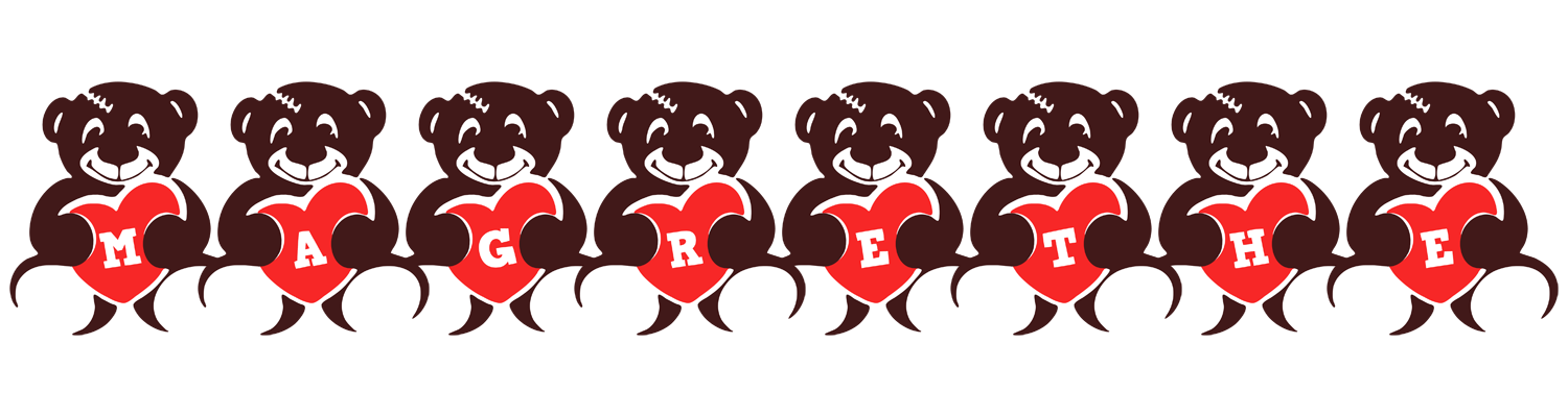 Magrethe bear logo