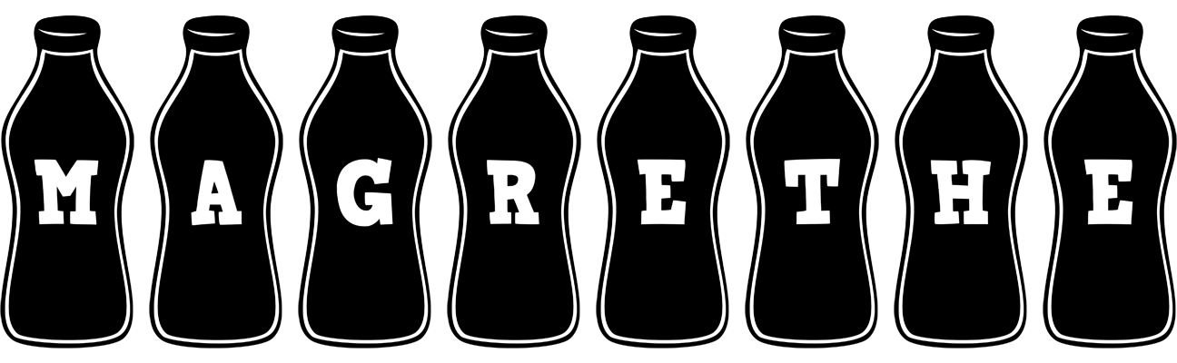 Magrethe bottle logo