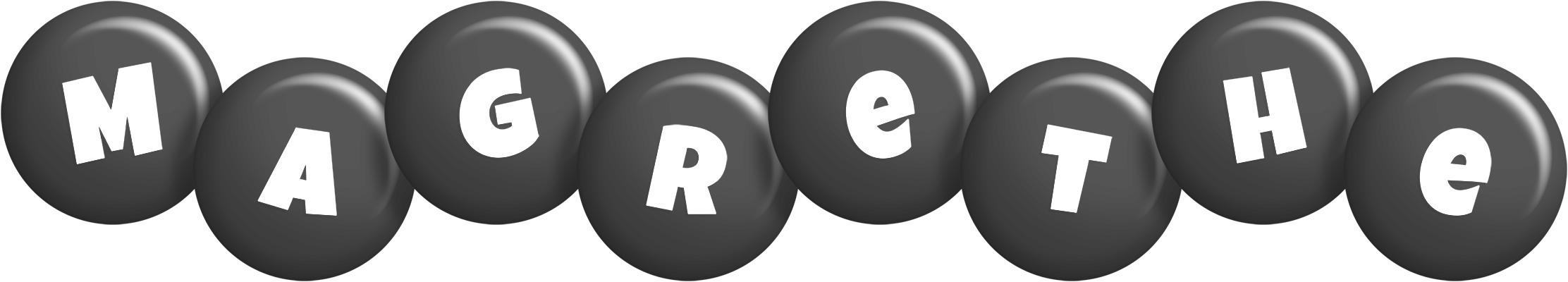 Magrethe candy-black logo
