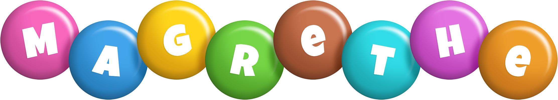 Magrethe candy logo