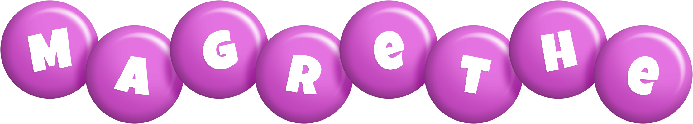 Magrethe candy-purple logo