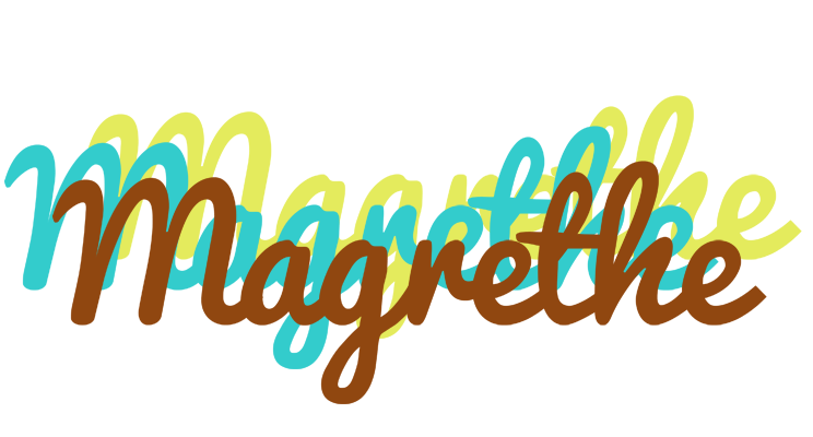 Magrethe cupcake logo