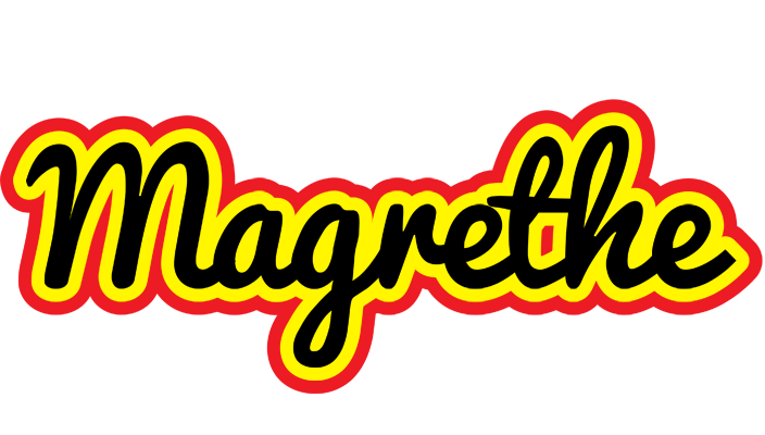 Magrethe flaming logo