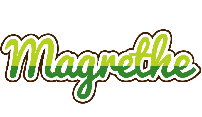Magrethe golfing logo