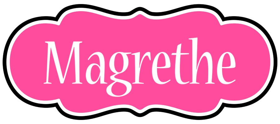 Magrethe invitation logo