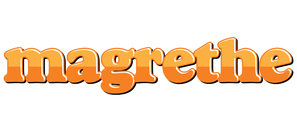 Magrethe orange logo