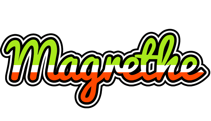 Magrethe superfun logo