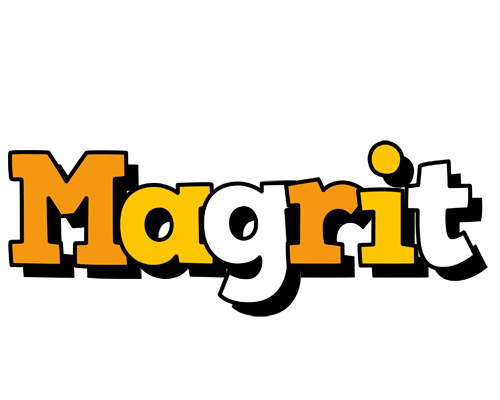 Magrit cartoon logo
