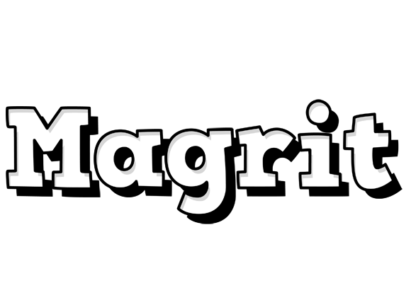 Magrit snowing logo