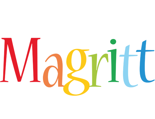 Magritt birthday logo