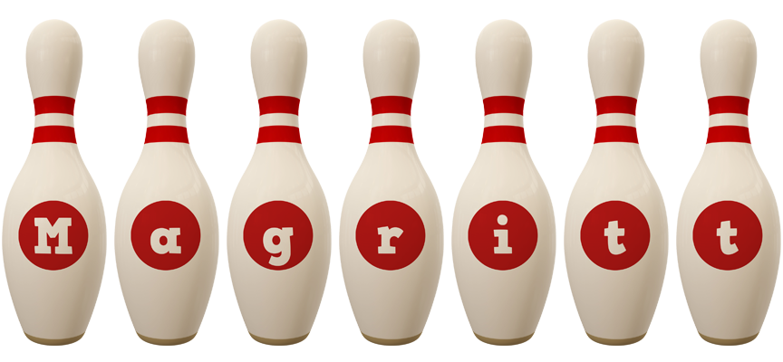 Magritt bowling-pin logo
