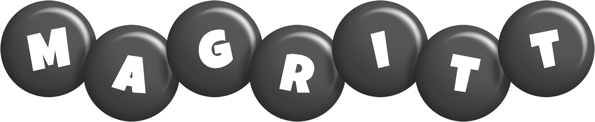 Magritt candy-black logo