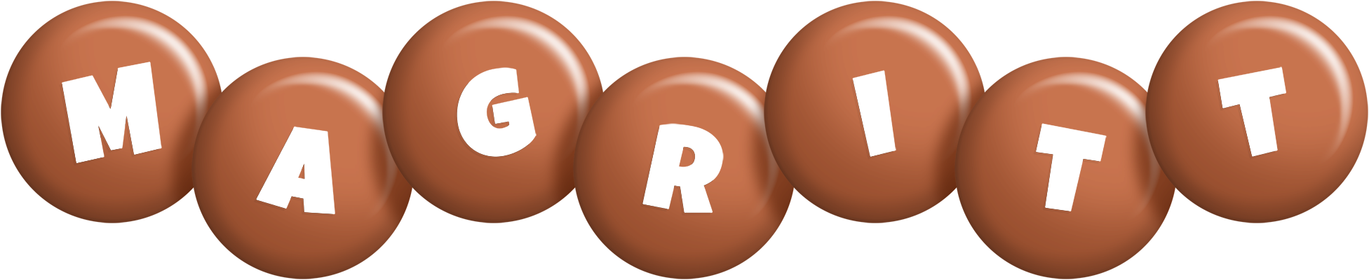 Magritt candy-brown logo