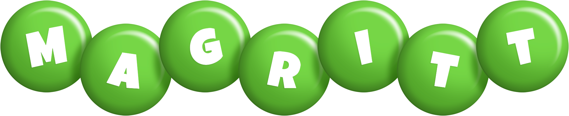 Magritt candy-green logo