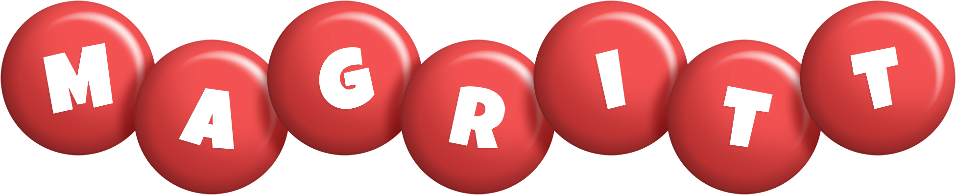 Magritt candy-red logo