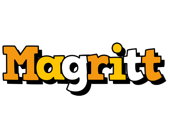 Magritt cartoon logo