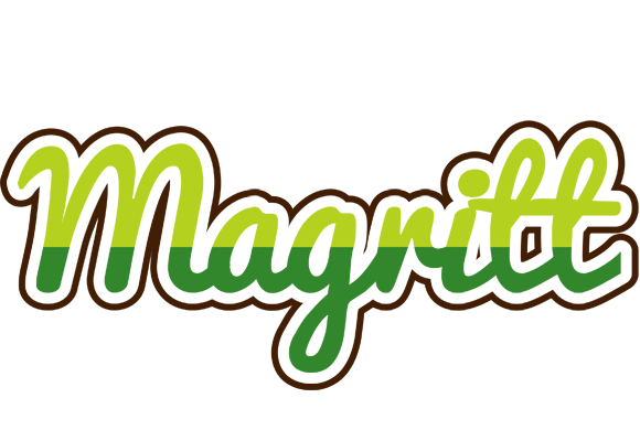 Magritt golfing logo